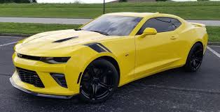 6th Gen Black Camaro With Red Stripes Pin On Transporter