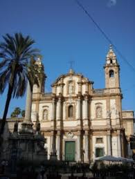 Its baroque façade divided into three orders with doric and corinithian columns is embellished with sculptures by giovanni maria serpotta. Bilder Kirche San Domenico Palermo Palermo Sizilien Italien
