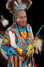 Navajo Man In Colorful Beaded Outfit Viesti Associates Native American Men American Indian Art Native American Regalia