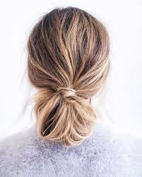 Messy Buns That Ll Still Have You Looking Polished Easy Messy Hairstyles Long Hair Styles Medium Length Hair Styles