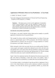 Learning from introductions written in professional college papers is the best strategy. Application Of Motionless Mixers In Gas Purification A Case Study