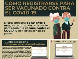 Primero la de el gobierno federal, que pueden encontrar en el sitio coronavirus.gob.mx. Brigadas Correcaminos Realizan Segunda Vuelta Para Registro De Adultos Mayores Que Seran Vacunados Luna Tlaxcala