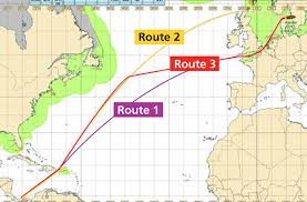Route Planning For Different Ship Types And Speeds