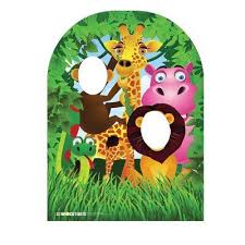 Star Cutouts Jungle Cardboard Standup Animal Party Jungle Theme Parties Jungle Birthday Party