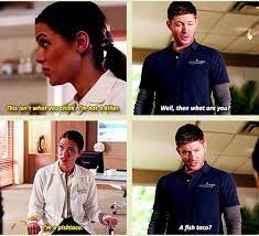 Check spelling or type a new query. Supernatural Haha Jensen Ackles Fish Taco Supernatural Funny Supernatural Bloopers Supernatural