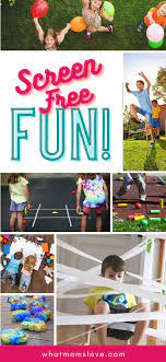 Genius Creative Screen Free Activities For Kids Free Activities For Kids Screen Free Activities Summer Activities For Kids
