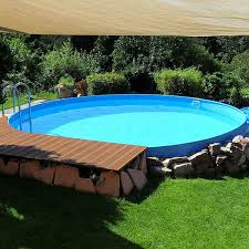 Stahlwandpool Schwimmbecken Visionzon X Mstahlwandpool Schwimmbecken Visionzon 5 00 X 1 44m Round Pool Pool Swimming Pool Designs