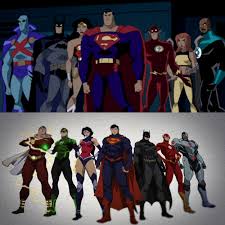 The new frontier is a throwback. I Have Seen Mostly All The Justice League Animation Series And Movies But Out Of All Of Them These Two Justice League Animations Are My Favorite Ones It Fits Perfectly As I