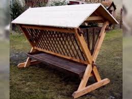 heuraufe futterraufe gumtow ot kunow kunow ziegenstall nutztiere ziege