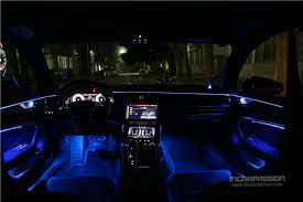 Audi A6 C8 Oem Design Multi Colors Ambient Light Foot Light Seat Back Light