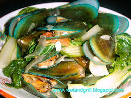 Ginisang Tahong Sauteed Mussels Panlasang Pinoy Recipes Recipe Recipes Mussels Recipe Panlasang Pinoy Recipe