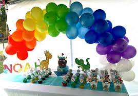 How To Make Free Noah S Ark Jungle Theme Centerpiece Printable Plus Diy Video Ellierosepartydesigns Com Noahs Ark Baby Shower Decorations Noahs Ark Baby Shower Boy Baby Shower Centerpieces