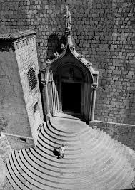 Birds Eye View Photography Black And White Stanko Abadzic Steps Birds Eye View Photo Street Photography