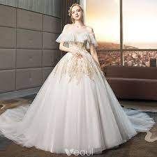 Ideas For Wedding Dresses Modern Short Ball Wedding Dresses Lace Ivory Wedding Dress Ball Gown Wedding Dress