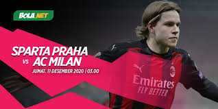 Tk sparta praha reprezentuje tradici. Prediksi Sparta Praha Vs Ac Milan 11 Desember 2020 Bola Net