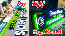 3D Sign Board Makers in Lahore Pakistan | Latest Best Quality ...