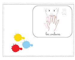Couleur Lsf Le Plaisir D Apprendre Lsf Langue Des Signes Lsf Signs