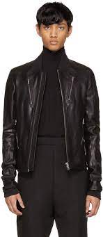 Rick Owens Rick Owens Men Jackets Leather Bomber Jacket