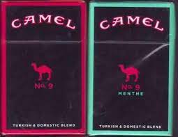 Collectible camel no.9 menthe 100's pack. Camel Cigarettes