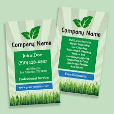 How to finalize your lawn mowing business: Customize Lawn Care Cards Myeagleprint Business Cards