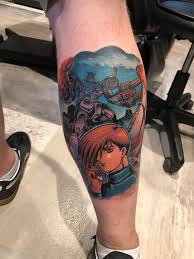 Lapping up the warm weather in leigh, the. Trowa Barton And Gundam Heavyarms Custom By Mark Fernandez Hart And Huntington Orlando Florida Tattoos