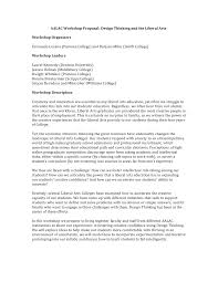 AALAC Workshop Proposal: Design Thinking and the Liberal Arts Workshop  Organizers Fernando Lozano (Pomona College) and Borjana M