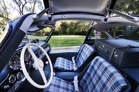 Timeless Tartan Interiors Classic Mercedes Car Interior Upholstery Mercedes