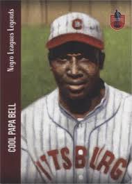 James Thomas "Cool Papa" Bell Signed Index Card Negro League BAS Beckett  Slabbed