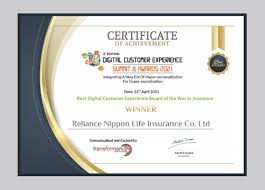 India, officially the republic of india, is a country in south asia. Reliance Nippon Life Achievements Awards Accolades Reliance Nippon Life Insurance