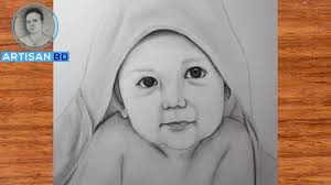 Incredible duck pencil sketch techniques flying duck sketch stock illustration. Howto Draw A Cute Baby Face Realistic Pencil Drawing Eyes Youtube
