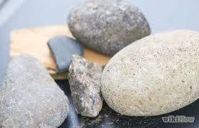 identify an unopened geode igneous rock geode rocks rock