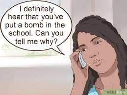 A bomb threat or bomb scare is a threat, usually verbal or written, to detonate an explosive or incendiary device to cause property damage, death, injuries, and/or incite fear, whether or not such a device actually exists. How To Handle A Bomb Threat Over The Telephone