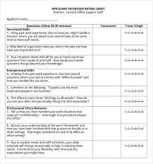 Interview Score Sheet Samples Word Excel Pages Questions Template Job Definition Power Sample Interview Questions Questionnaire Template This Or That Questions
