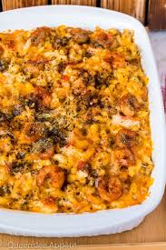 Cherry tomatoes, olive oil, turmeric, cheese, salt, dried macaroni and 1 more. Cajun Shrimp And Crab Mac And Cheese Recipe Queenslee Appetit