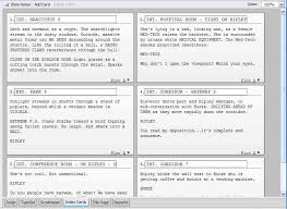 I also made an index card or two with the rules for aquatic fighting. Script Index Cards Development And Realisation