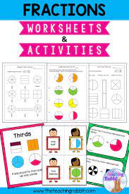 Fractions Worksheets Activities Fractions Worksheets Math Fractions Fractions