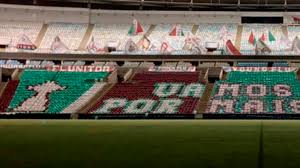 Também foi o dia de pagar a contratação de victor cantillo. Copa Libertadores Fluminense Divulga Imagem De Mosaico Montado No Maracana Para O Duelo Contra O Independiente Santa Fe Explosao Tricolor