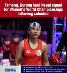 Tamang, Gurung lead Nepal squad for Women's World Championships following  selection | ASBCNEWS