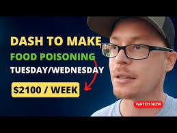 I got food poisoning Day 2/3 going for $2,100 a week