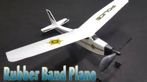 rubber band plane with diy kit