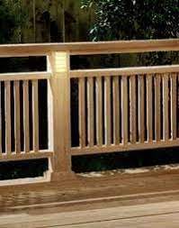 Plus's board decking handrail on pinterest. Wood Deck Railings Deck Railing Design Deck Railings Backyard Structures