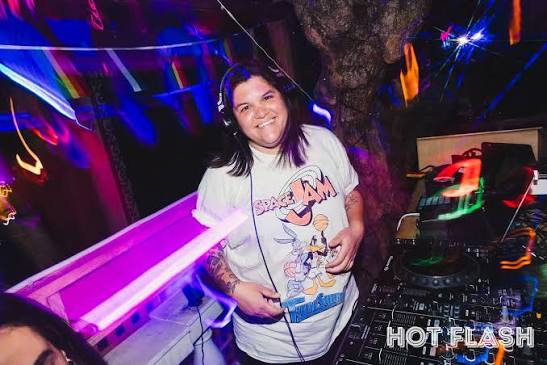 HOT FLASH was a doozy this past Saturday at @roosterfish.weho! We  celebrated pride, our photographer @annamichhh's birthday, melted 🧊with a  donation to the @bailfundnetwork and danced all night with DJs  @theonlygoldstar and @