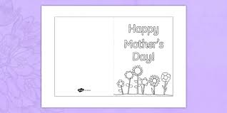 None of the mother's day flower idea but gifts that will last a lifetime! Mother S Day Card Templates Teacher Made