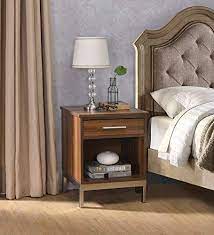 Add a romantic look to your daughter's bedroom with a nightstand that has floral embellishments and curvy ball feet. Customer Favorite Benjara Wooden Nightstand With Metal Base Brown And Gold Accuweather Shop