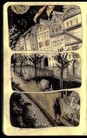 Mysteriously Hovering Houses By Iphigen On Deviantart Sketchbook Art Journal Art Moleskine Art