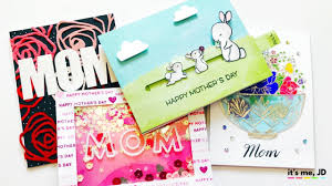 Make mom feel special and loved on mother's day with a unique, handmade, thoughtful card that she will adore. 4 Easy Ideas For Handmade Mother S Day Cards Tutorial On Diy Cards For Mom Youtube