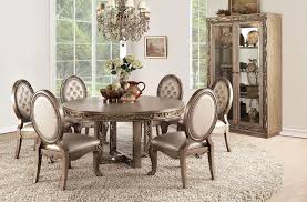 4.0 out of 5 stars 29. Orianne Antique Gold Formal Dining Room Set Round Table With Ornate Single Pedestal Base But Formal Dining Room Sets Round Dining Table Sets Dining Room Sets