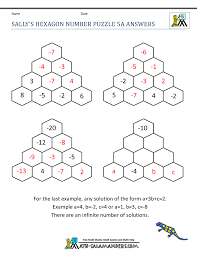 I originally created these worksheets to use with the students in my own classroom. Printable Math Puzzles 5th Grade