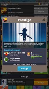 Gift exchange code list and guide New Personal Best Prestige Time 4 39 Taptitans2
