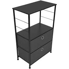 Browse a large selection of dressers for sale, including wooden, distressed and mirrored dressers, as well as chests of drawers for storing clothes. 2 Drawers Table Dresser Black Walmart Com Walmart Com